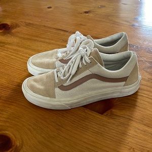 Size 8.5 women’s vans in collaboration with Madewell
